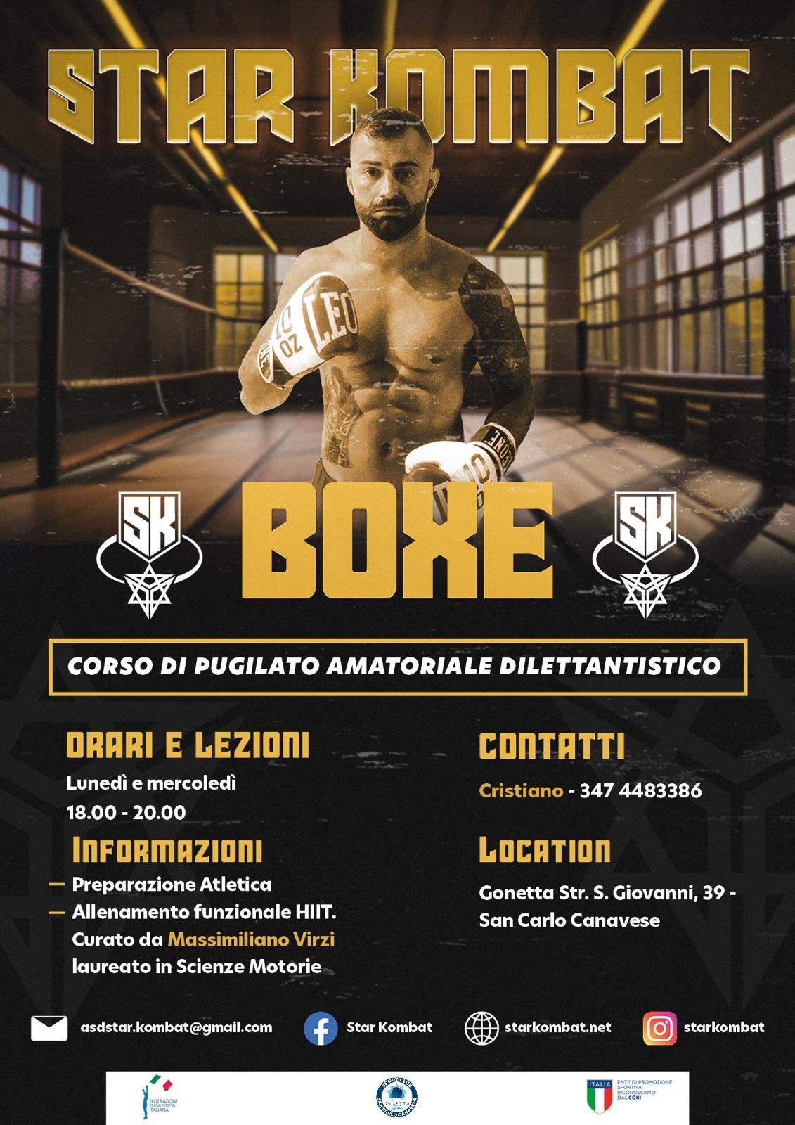 Corso Pugilato Amatoriale Dilettantistico